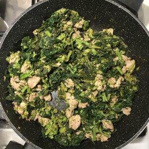 Parigina broccoli e salsiccia - Caffè Cannella