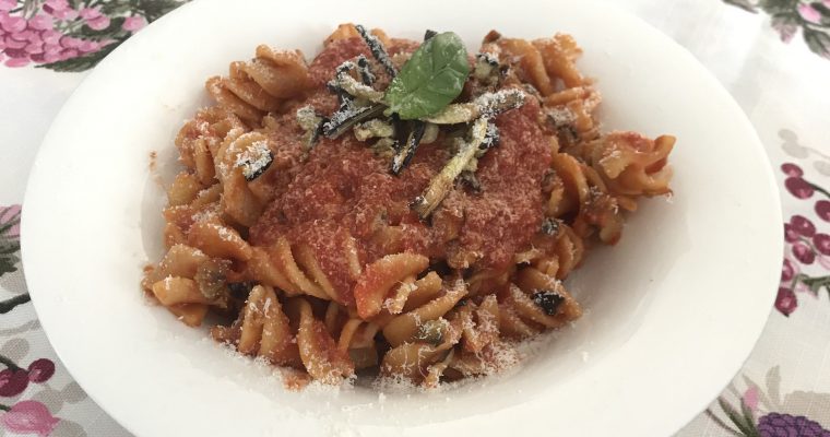 Pasta con melanzane light 2 Pasta con melanzane light