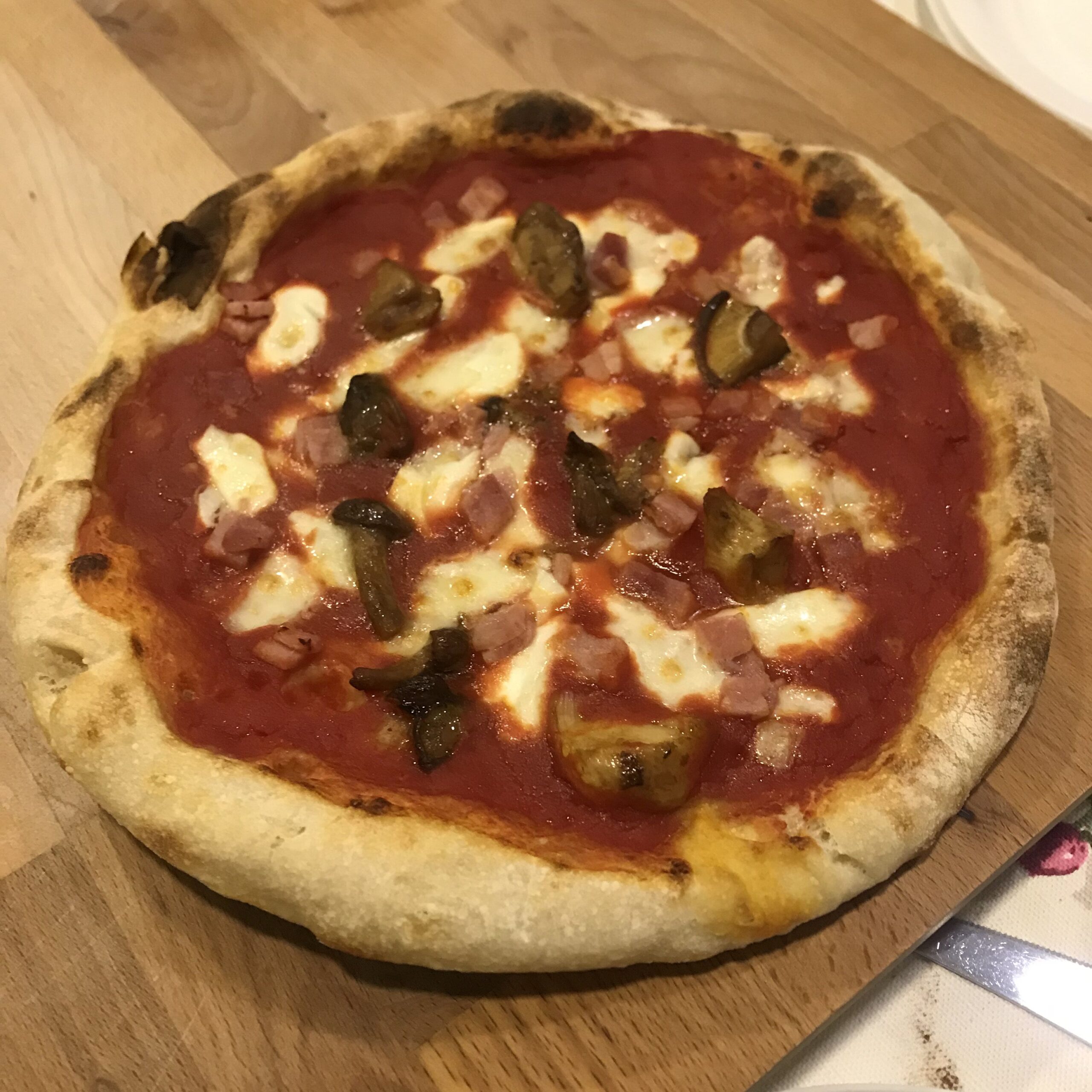Cottura pizza a casa come in pizzeria