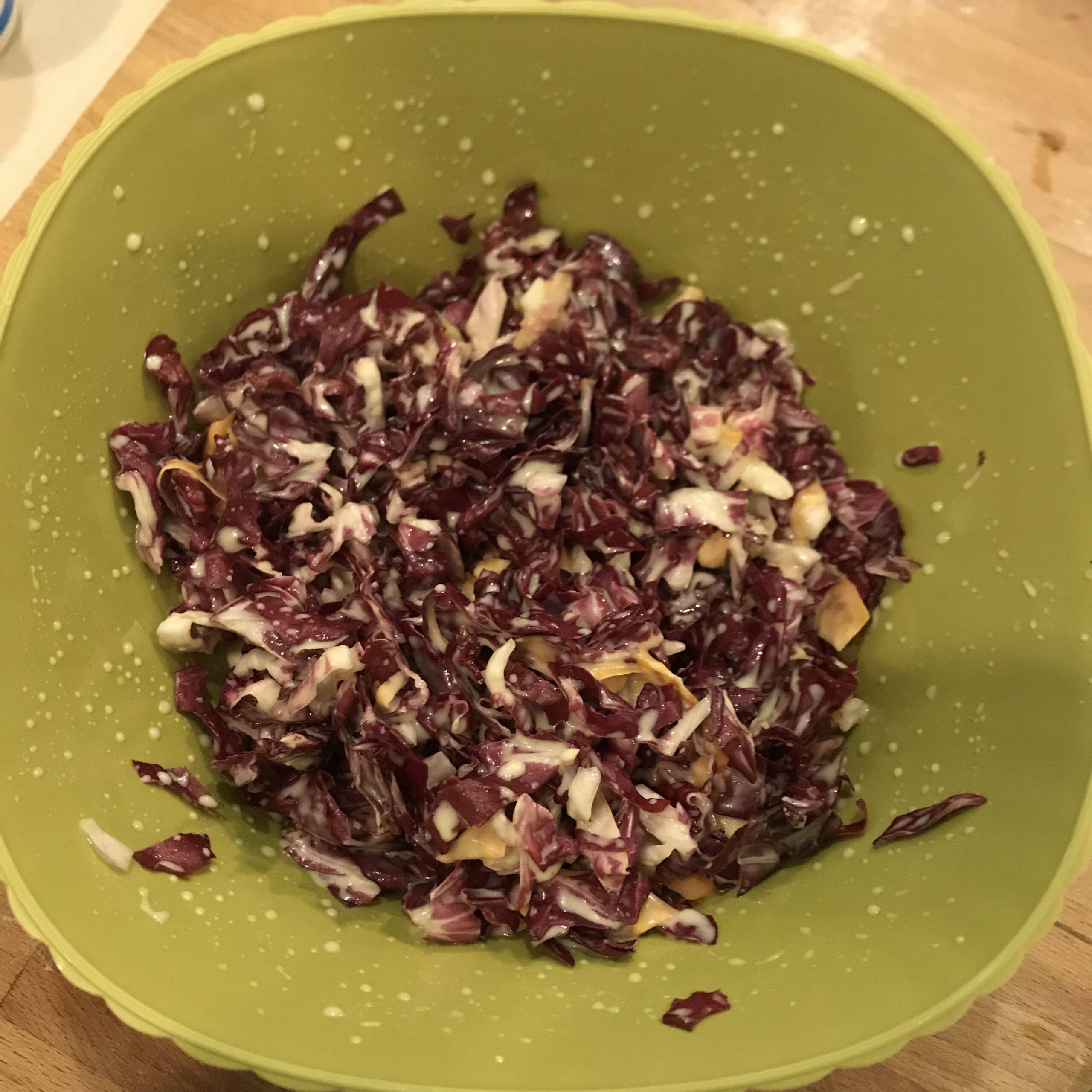 Coleslaw di radicchio