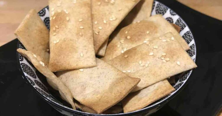 Crackers con esubero di pasta madre 3 Crackers con esubero di pasta madre