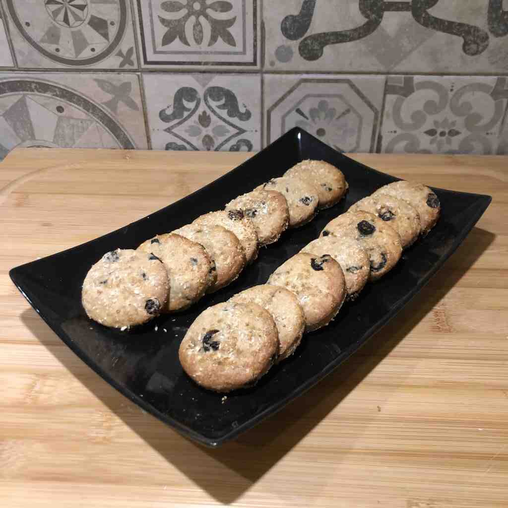 Biscotti yogurt e mirtilli