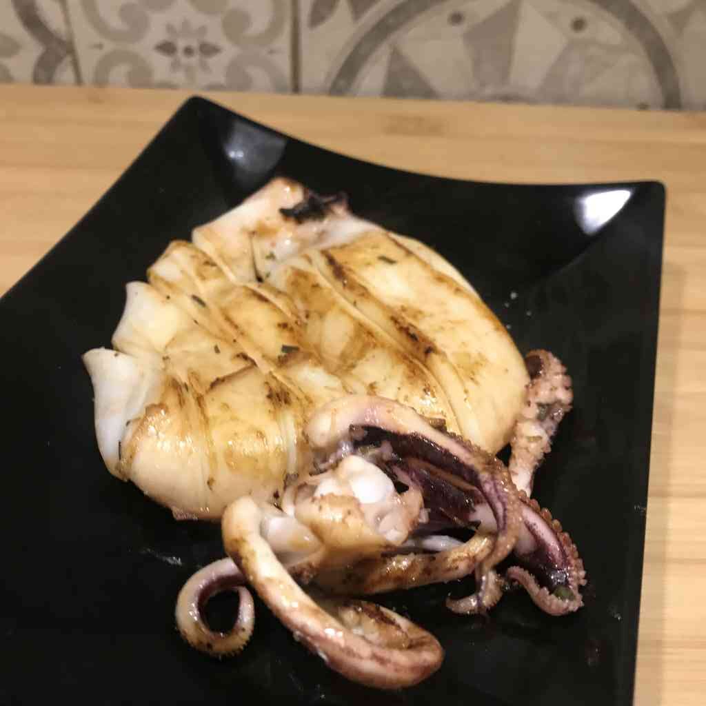 Calamari arrostiti