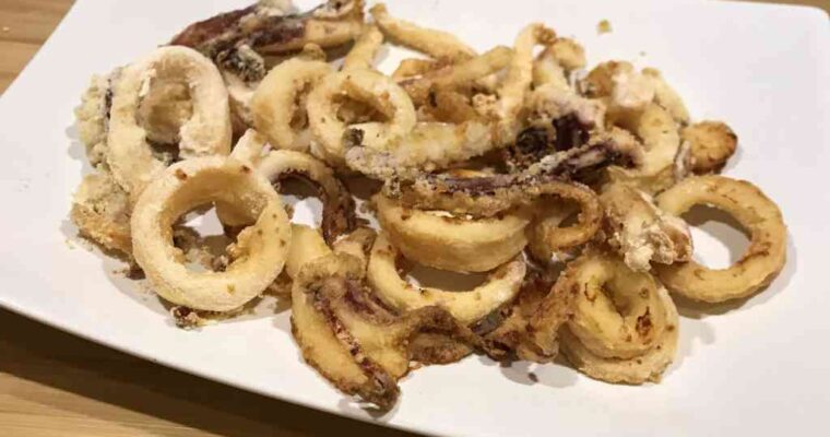 Calamari impanati al forno 3 Calamari impanati al forno