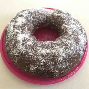 Ciambella di brioche con cioccolato