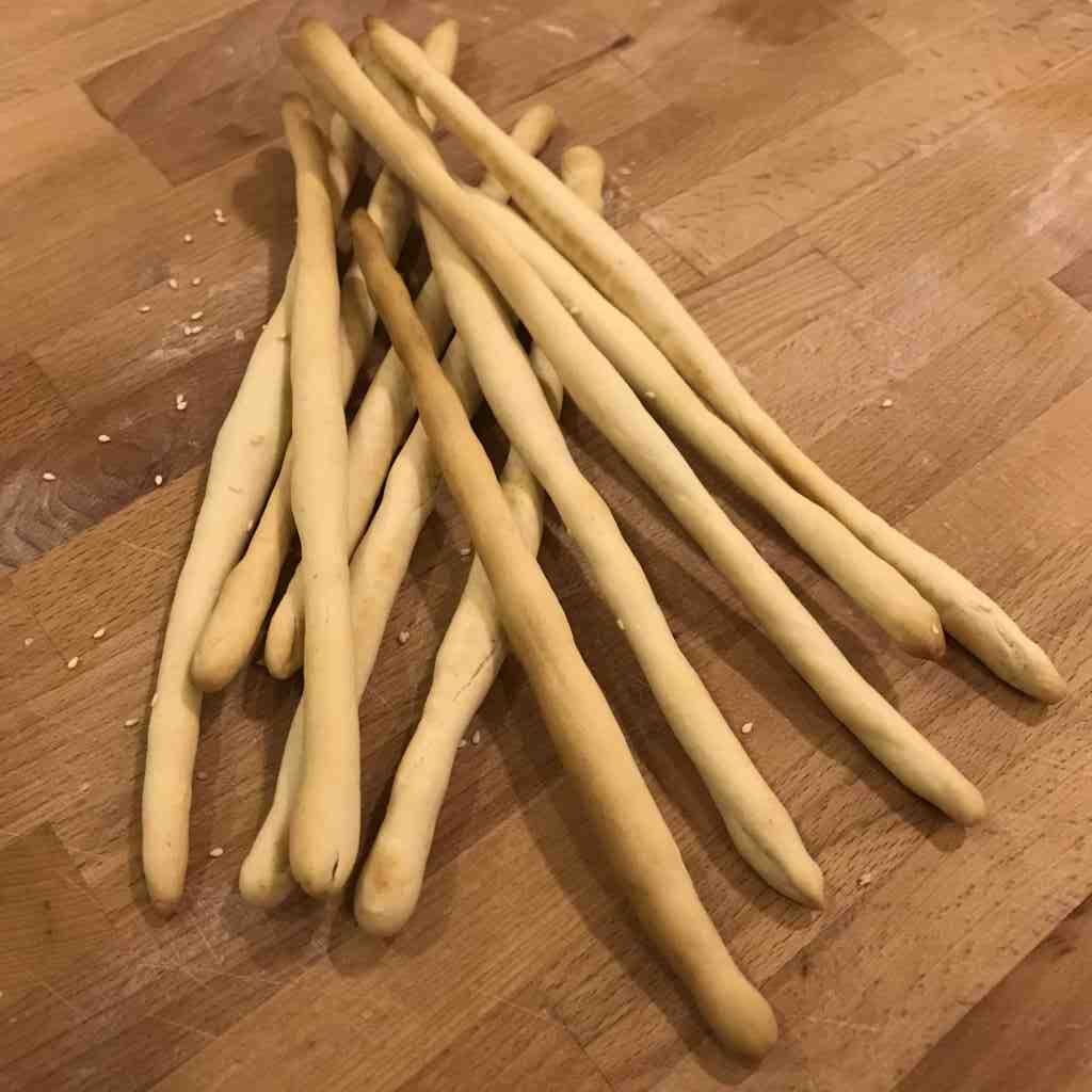 Grissini con esubero pasta madre