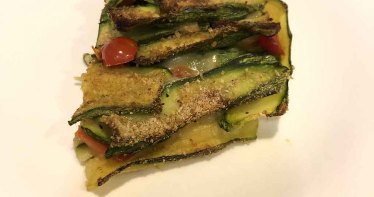 Tortino di zucchine al forno (senza precottura)