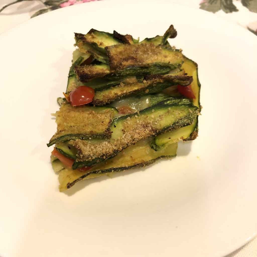 Tortino di zucchine al forno (senza precottura)