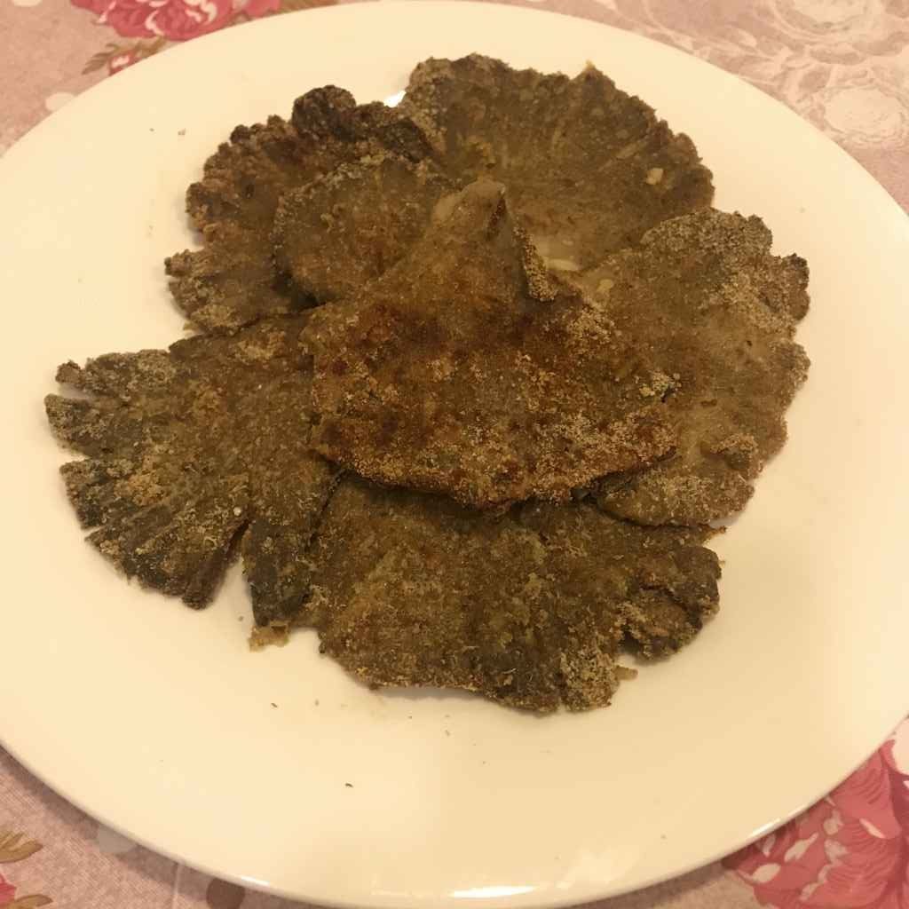 Cotoletta di funghi al forno