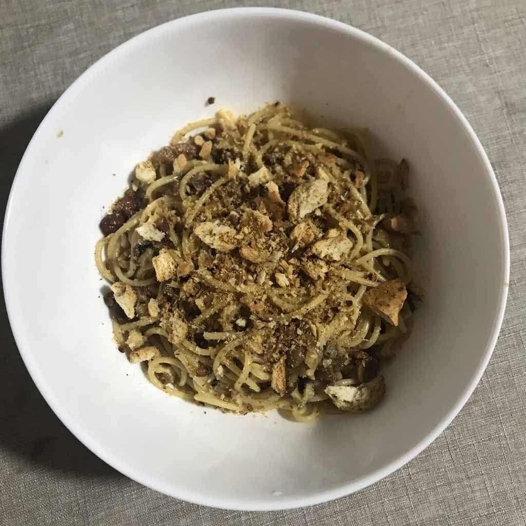 Spaghetti nocciole e taralli