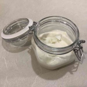 Fonduta di mozzarella di bufala